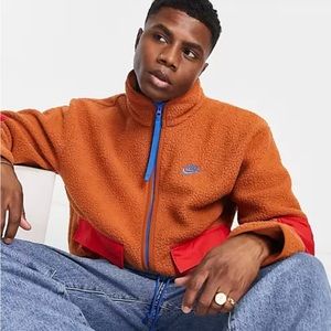 Nike Sport Essentials full-zip sherpa fleece jacket